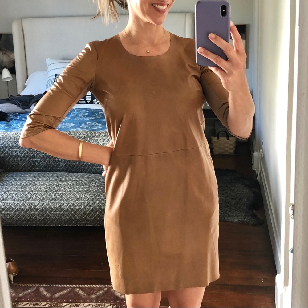 Raquel Allegra leather dress